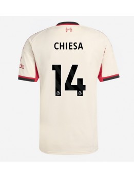 Liverpool Federico Chiesa #14 Replika Borta Kläder 2025-26 Kortärmad